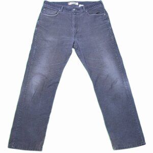 Levi's 505 Vintage Corduroy Jeans Grayish Blue Size 36